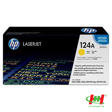 Mực in laser màu HP Q6002A (HP 124A) Vàng