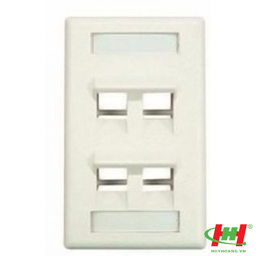 Wall Box - Hộp đế nổi cho mặt nạ 1, 2,  port,  US type,  48 x 69.8 x 114mm