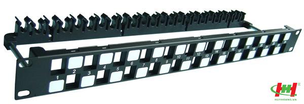 Patch panel 24 Port rổng,  19