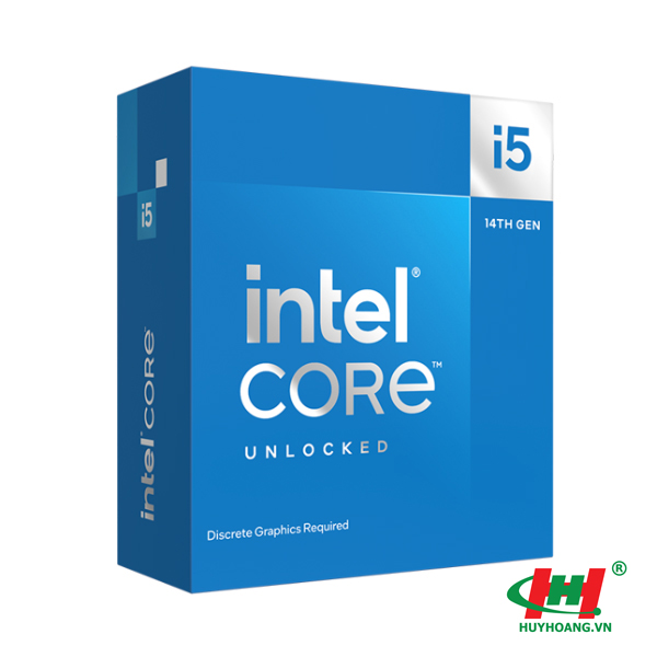 CPU Intel Core i5-14600KF Box (Socket 1700/ Base 3.5Ghz/ Turbo 5.3GHz/ 14 Cores/ 20 Threads/ Cache 24MB)