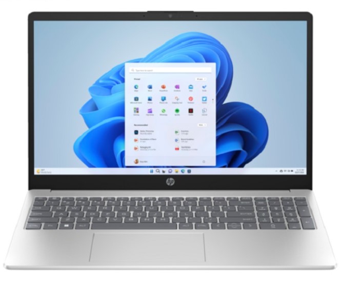 Máy tính xách tay HP 15-FD1060TU 9Z2X8PA,  CORE ULTRA 7-155H/ 16GB RAM/ 512GB SSD/ INTEL GRAPHICS/ 15.6INCH FHD/ WEBCAM/ 3 CELL/ WLAN AX+BT/ WIN11 HOME 64/ NATURAL SILVER - 01Y