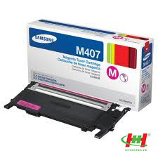 Mực in laser màu samsung CLT-M407S (Xanh)