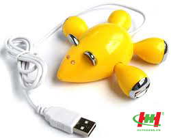 Hub USB 4 Port hình con chuột