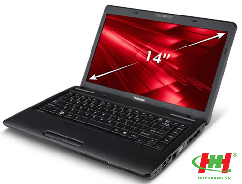 Máy tính xách tay Toshiba - Laptop Toshiba Sattelite C800-1016 (PSC6CL-01T002) Đen nhám