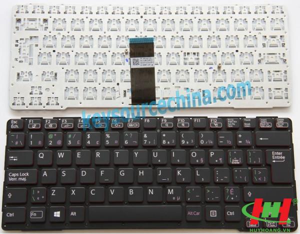 Bàn phím laptop Sony SVE13 SVE142A SVE14A2
