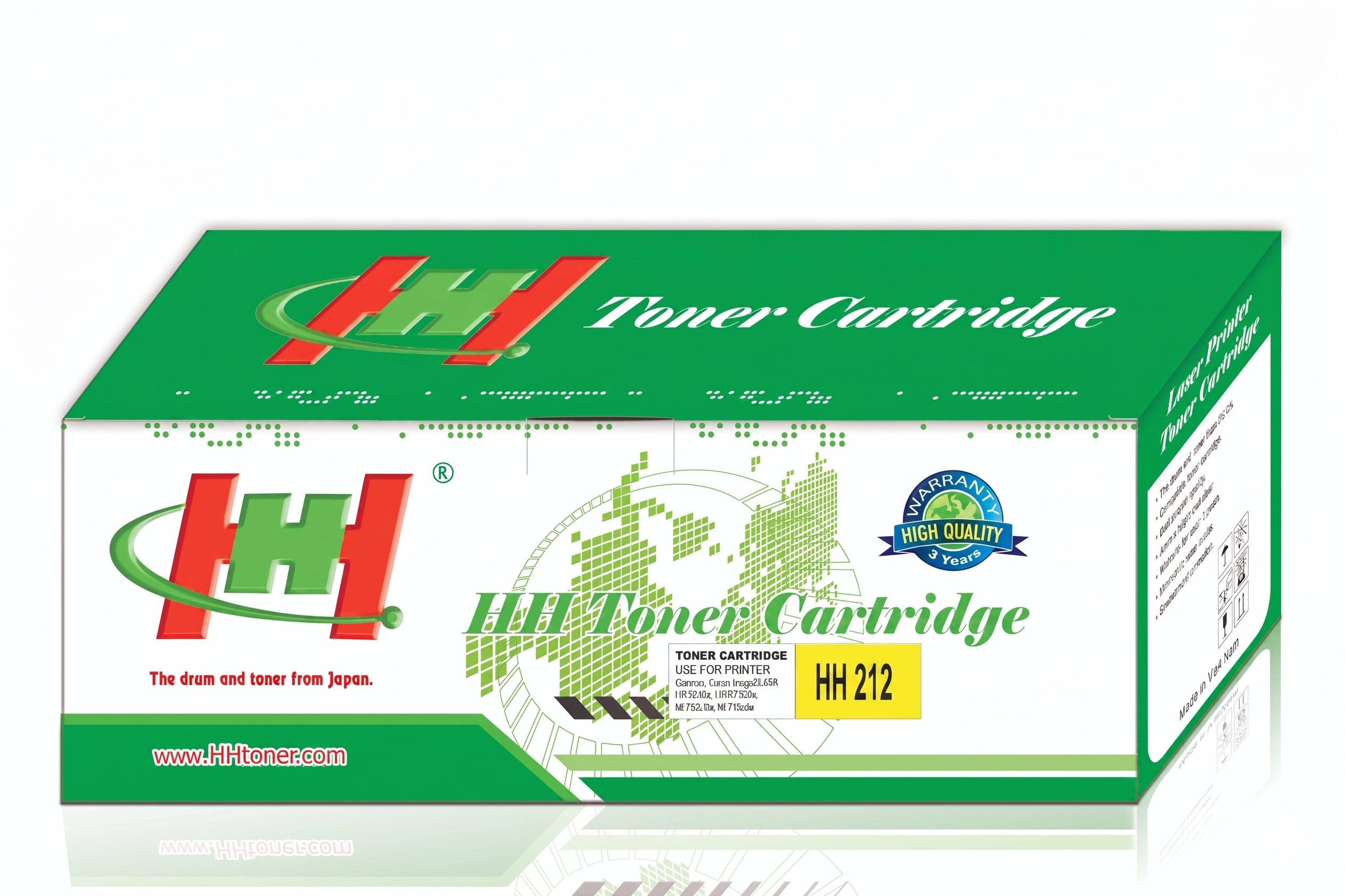 Mực máy in HP Color LaserJet Enterprise M554/M555/M578 Yellow thương hiệu HH (HH W2122A)