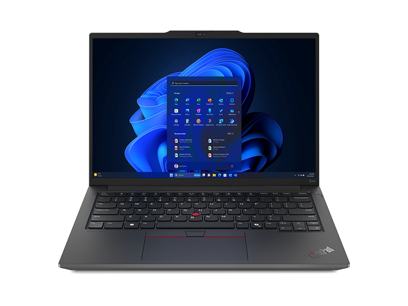 Máy tính xách tay Lenovo ThinkPad E14 Gen 6 21M7004UVN U7-155U / 1x16GB-5600Mhz DDR5(+01 Slot DIMM) / 512Gb NVMe SSD/ 14.0WUXGA / FP / IR / LAN Port / Wifi6/ BT/ 3C47/ Win 11 Single Language/ LED_KB / 2Years/ Đen