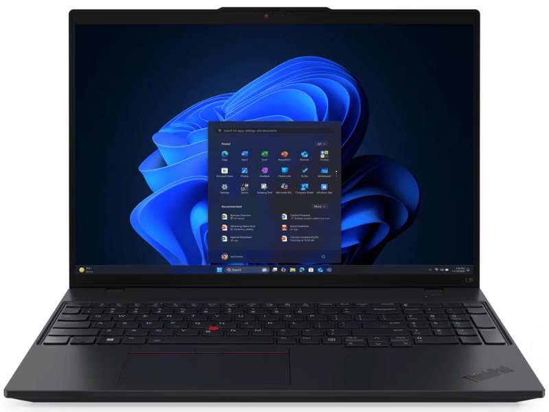 Máy Tính Xách Tay Lenovo ThinkPad L16 Gen 2 21SA000NVA (Ultra 7 255H / Ram 16GB/ SSD 512GB/ 16.0WUXGA/ Black Đen/ 2Years )