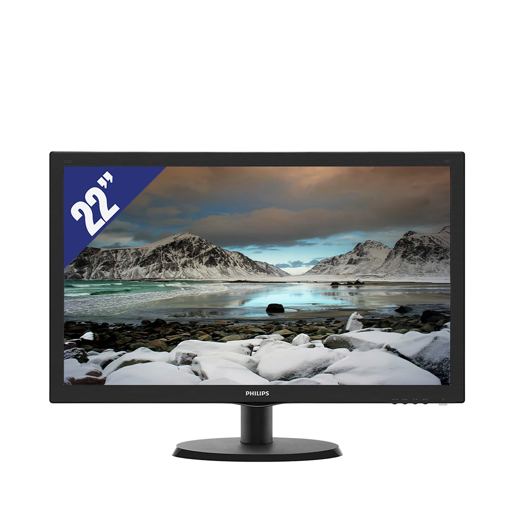 Màn hình LCD PHILIPS 22inch 223V5LHSB2 (1920 x 1080/ TN/ 60Hz/ 5 ms) 1 x HDMI,  1 x VGA/D-sub