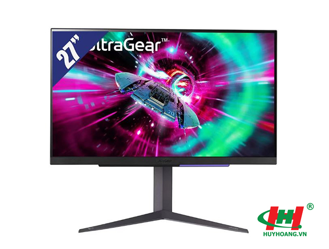 Màn hình LCD LG 4K 27inch 27GR93U-B.ATV (3840 x 2160/ IPS/ 144Hz/ 1 ms/ FreeSync Premium) 1 x DisplayPort 1.4,  2 x HDMI