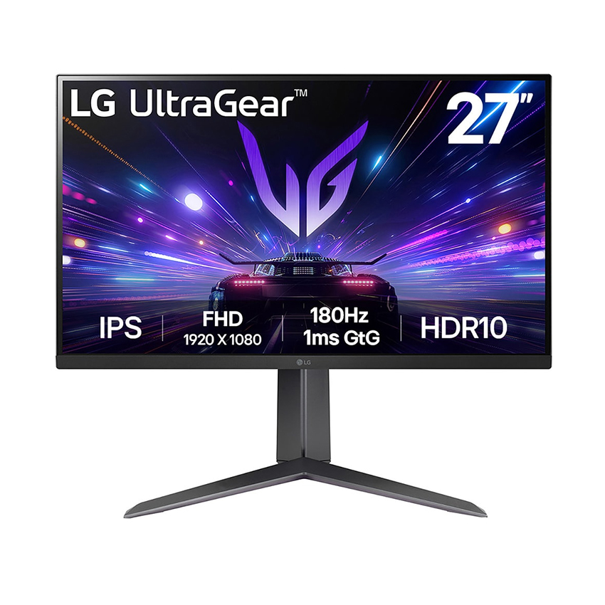 Màn hình vi tính LCD LG UltraGear 27GS65F-B.ATV ( 27inch/ 1920 x 1080/ 300 cd/m2/ 1ms/ 180Hz) 1 x DisplayPort,  1 x HDMI