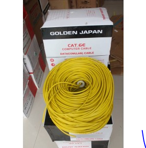 Cáp mạng GOLDEN JAPAN 4 PAIR CAT6 SFTP 305m (Màu Vàng)