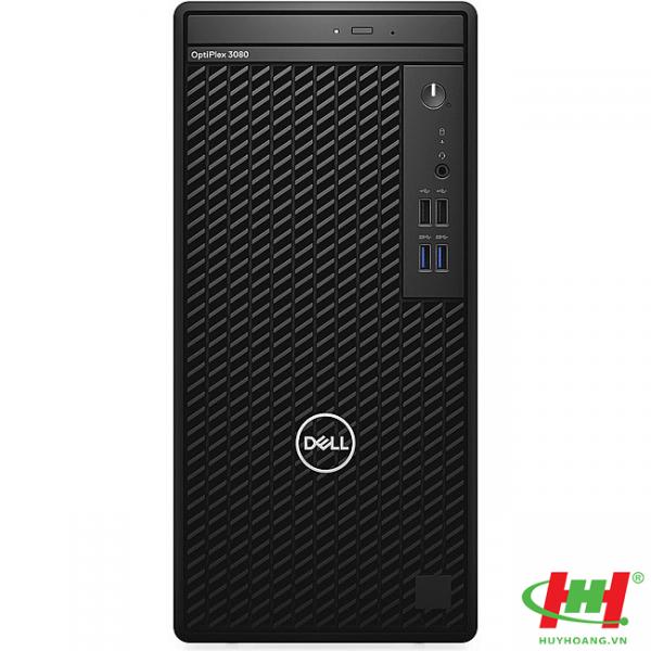 Máy tính để bàn Dell Optiplex 3080MT - 42OT380011 Intel Core i3-10100 - 3.6GHz,  DDRam 4GB - 2666Mhz,  HDD 1TB,  DVD/RW,  K+Ml