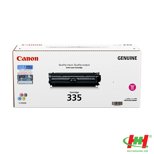 Mực máy in Canon LBP 841Cdn 842C 843Cx Cartridge 335E Magenta Chính hãng