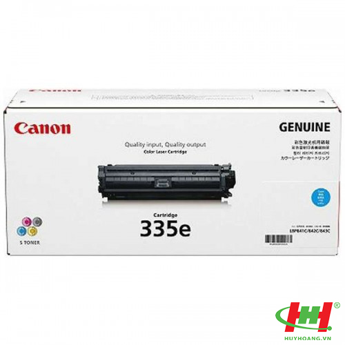 Mực máy in Canon LBP 841Cdn 842C 843Cx Cartridge 335E Cyan chính hãng