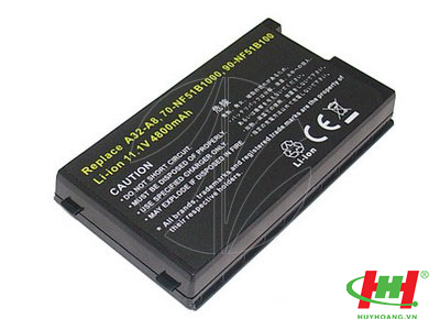 PIN ASUS A8000,  A8,  F80,  N80,  X80,  Z99 - 6CELL OEM. PN : A32-A8,  90-NF51B1000