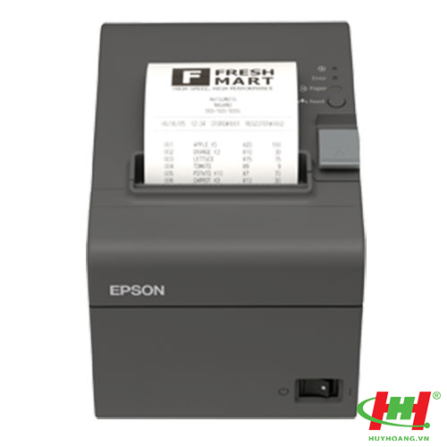 Máy in hóa đơn Epson TM-T82II,  in nhiệt USB + RS232,  Kèm cáp USB hoặc RS232