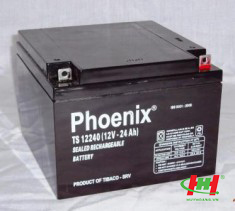 Bình ắc quy Phoenix AGM VRLA 12V 24Ah (TS12240W)