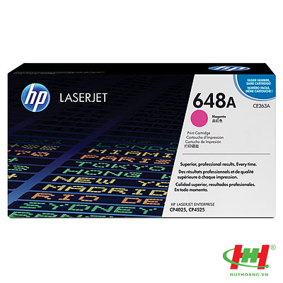 Mực in laser màu HP CE263A (HP 648A) Magenta