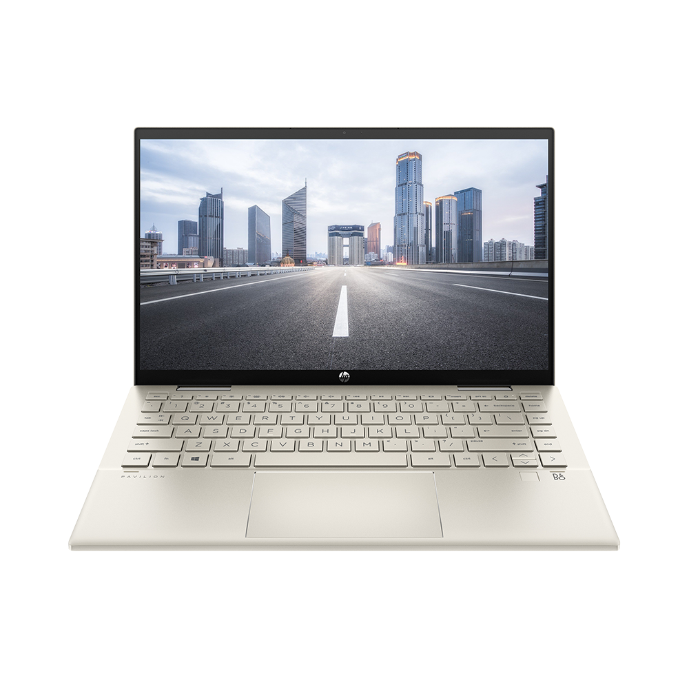 Máy Tính Xách Tay HP Pavilion x360 14-dy0076TU - 46L94PA- i5-1135G7/ 8GD4/ 512GSSD/ 14.0FHDT/ PEN/FP/ WL/BT/ 3C43W/ ALUp/ VÀNG/ Win 11SL/1Y