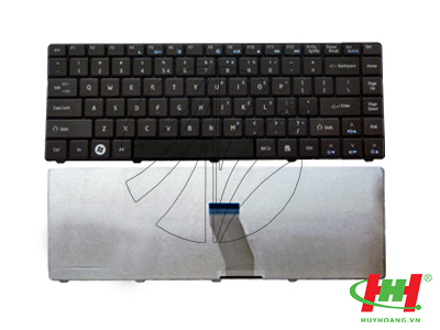 KEYBOARD LAPTOP ACER EMACHINES D525,  D725,  ASPIRE 4732Z, 4332. P/ N: NSK-GEK1D