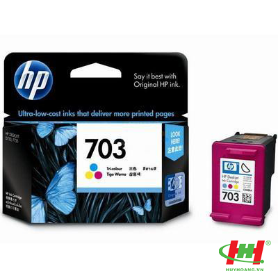 Mực máy in HP Deskjet D730​ / F735 / K109a / K109g / K209a / K209g CD888A (HP 703) Colour