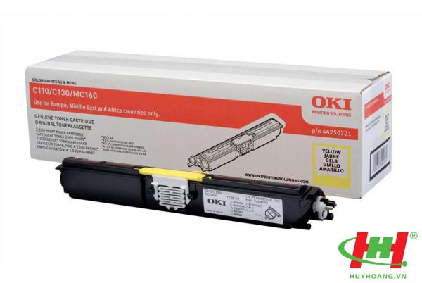 Mực in laser màu Toner Oki C110 Yellow