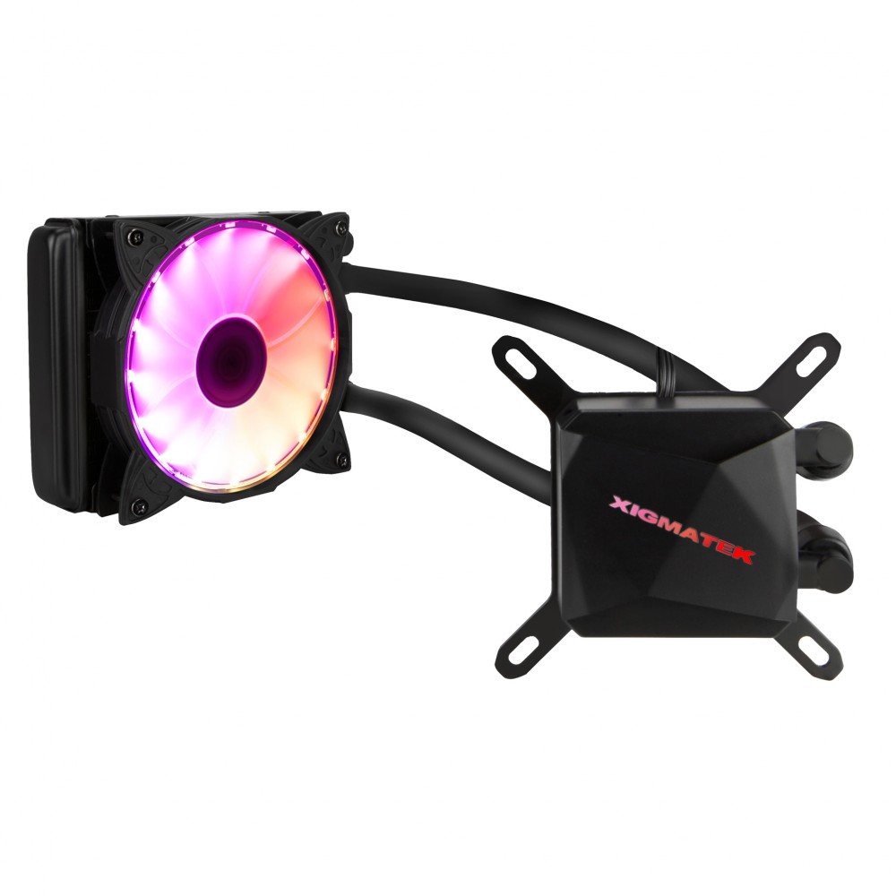 Fan tản nhiệt nước CPU XIGMATEK GLACE 120 (EN41022) - RGB,  ALL IN ONE WATERCOOLING
