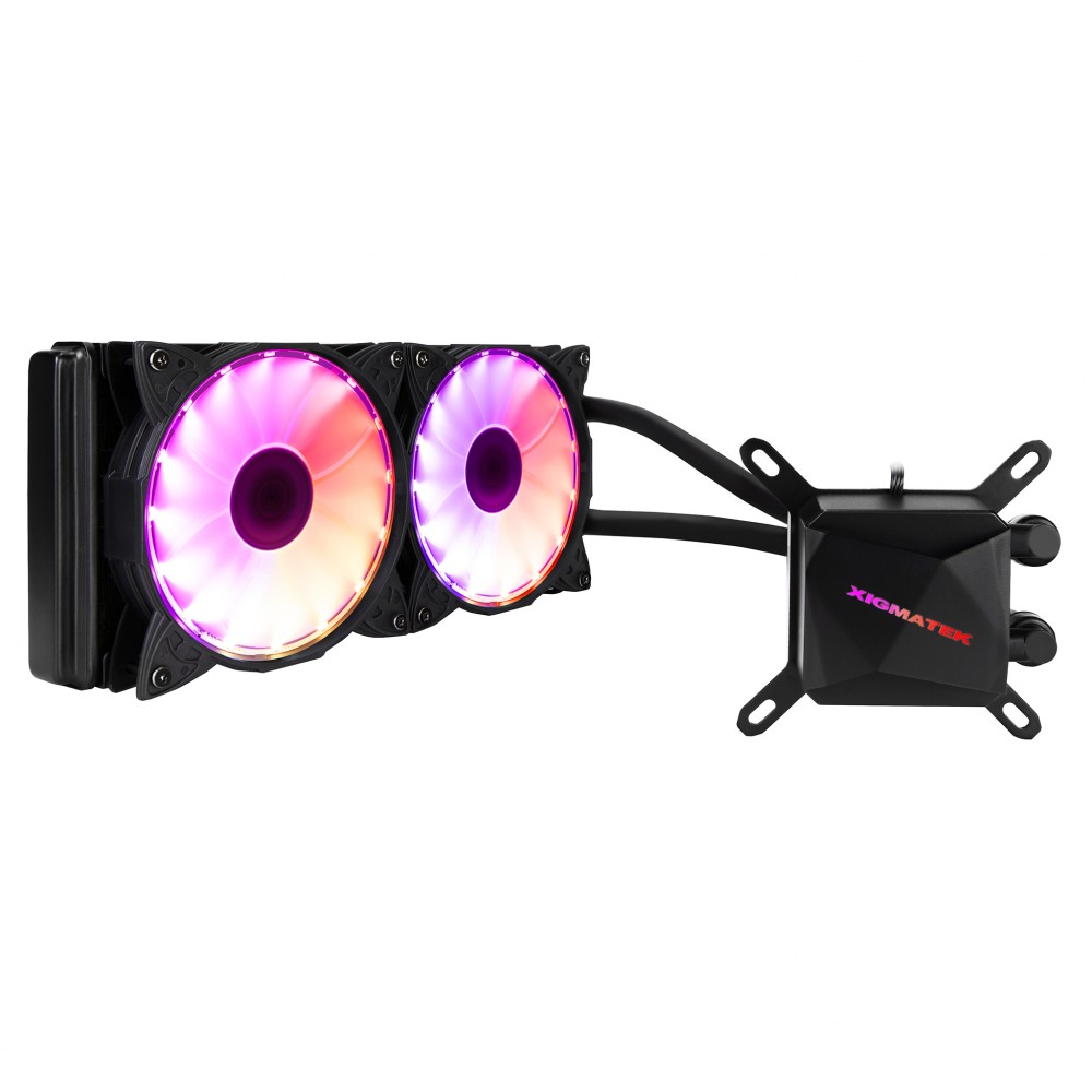 Fan tản nhiệt nước CPU XIGMATEK GLACE 240 (EN41039) - RGB,  ALL IN ONE WATERCOOLIN