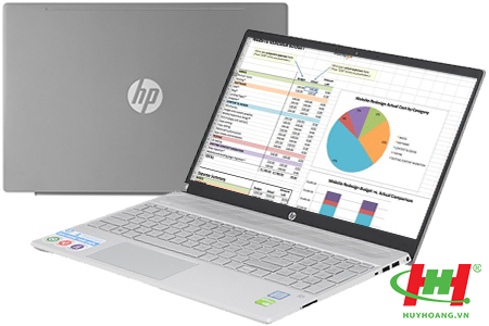 Máy tính xách tay HP Pavilion 15-cs2057TX I5-8265U/ 4GB/ 1TB/ VGA-2G/ Win10/ Xám/ 15.6"FHD_6YZ20PA