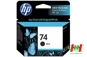 Mực in phun hp CB335WA (HP 74) black đen