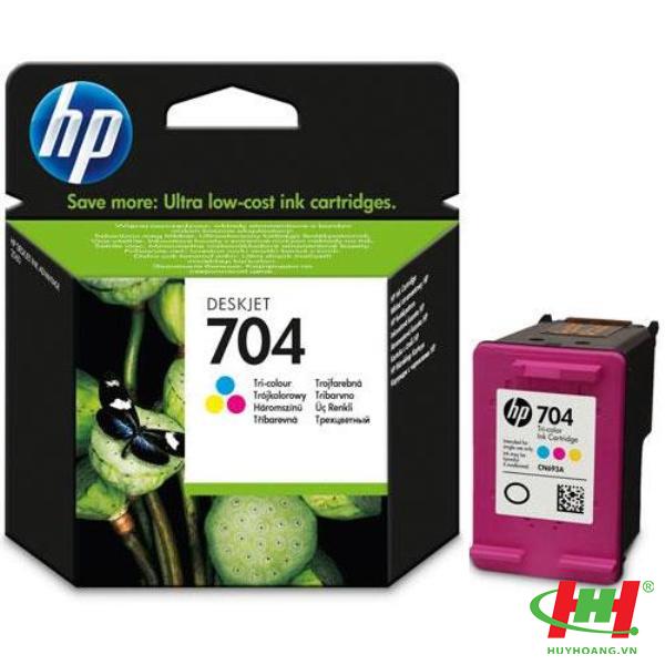 Mực in HP 704 Tri color Ink Cartridge (CN693AA)