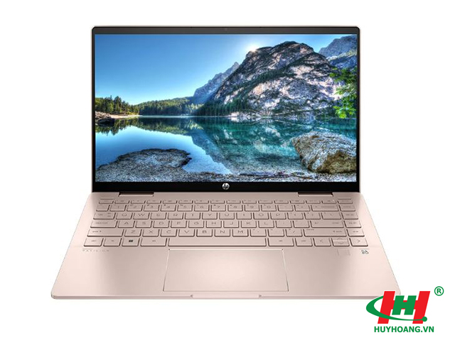 LAPTOP HP PAVILION X360 14 EK0132TU (7C0W4PA) (Cảm ứng,  X360 độ) Core™ i7-1255U,  16GB,  512GB SSD,  14.1inch Intel Graphics FULL HD (1920*1080),  Win 11,  WARM GOLD