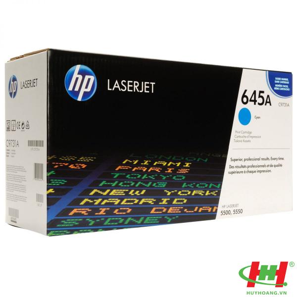 Mực in laser màu HP C9731A (HP 645A) Xanh