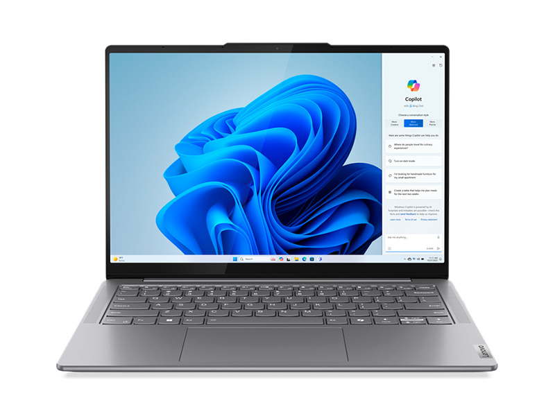 Máy tính xách tay Lenovo Yoga Slim 7 - 14IMH9 83CV001UVN,  CORE ULTRA i7-155H,  Ram 32GB_LPDDR5x_7467_None Upgrade,  512GB NVMe SSD,  14.0 WUXGA ,   Win 11 home  64 bit,   Xám,  2Years