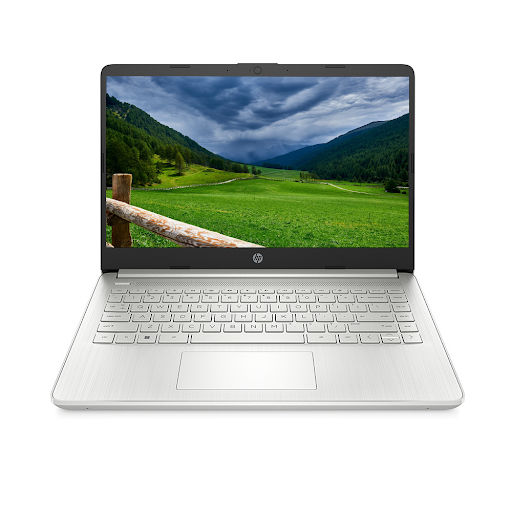 Máy tính xách tay HP 14s-dq5121TU 8W355PA i3-1215U / 8GD4 / 512GSSD / 14.0FHD / Wlac/BT5 / 3C41WHr / W11SL / màu bạc/ 1 year