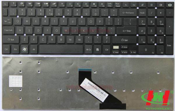 Keyboard Gateway NV55S NV57H NV75S NV77H Black
