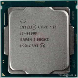 CPU Intel® I3-9100F 3.60GHz SK1151V2 Tray No Fan