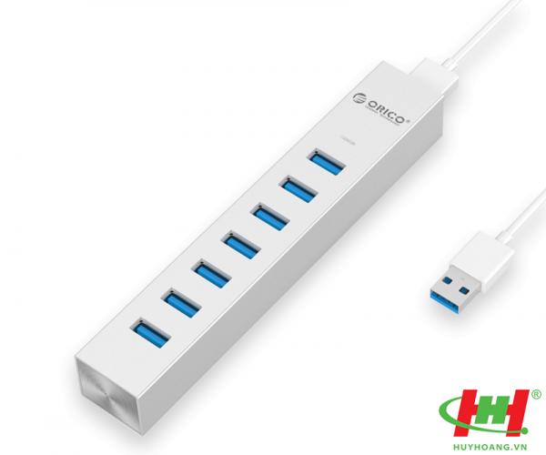 Bộ chia USB HUB 7 cổng USB 3.0 Type C ORICO ASH7-U3