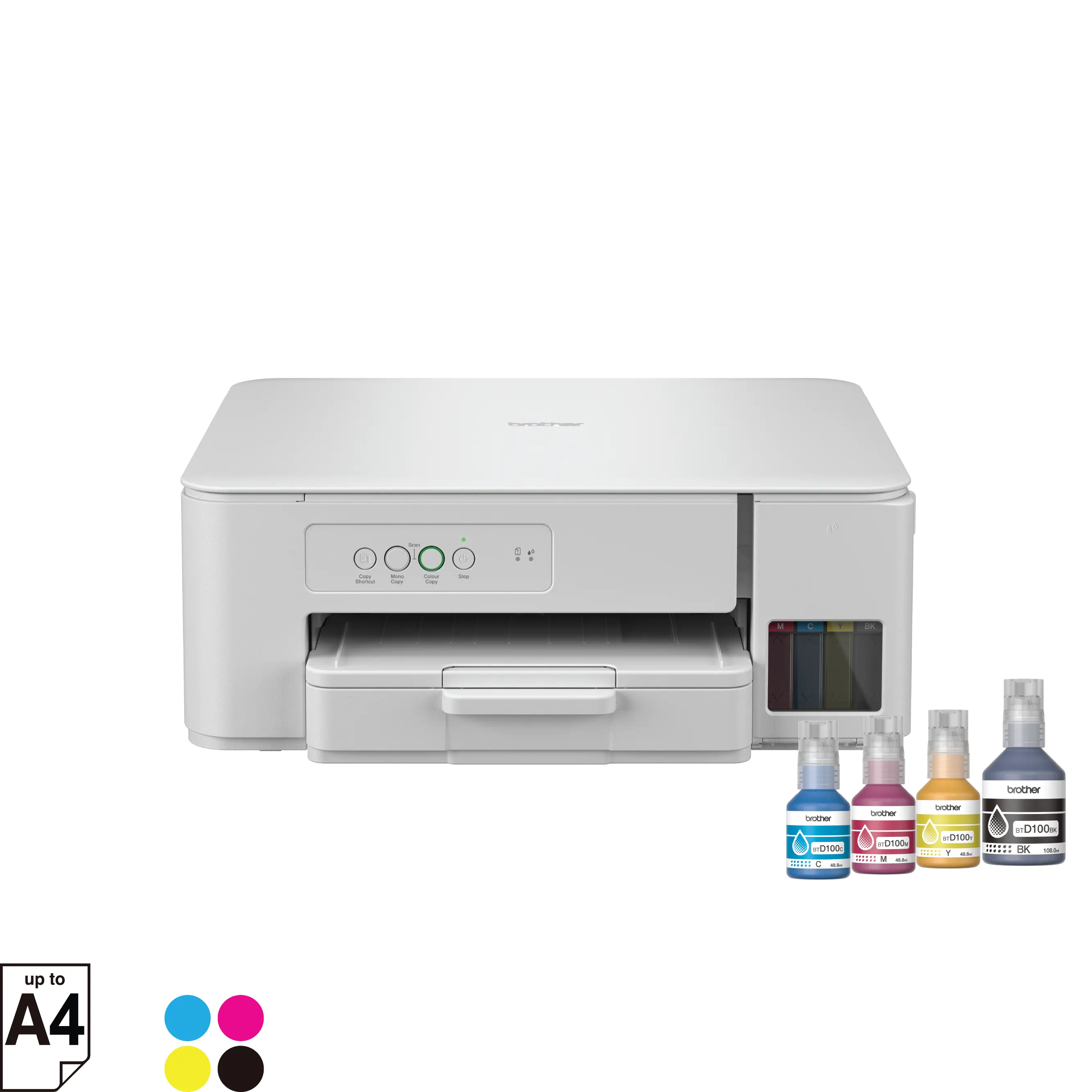Máy in phun màu Brother DCP-T236 (In 1mặt/ Scan/ Copy/ USB)