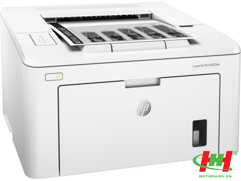 Máy in HP LaserJet Pro M203DN cũ (in 2 mặt,  in qua mạng)