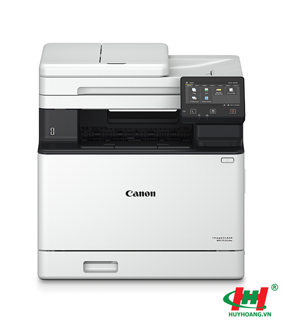 Máy in màu đa chức năng Canon Laser MF752CDW NK (In,  Scan,  Copy,  đảo mặt,  Wifi,  Lan,  USB)