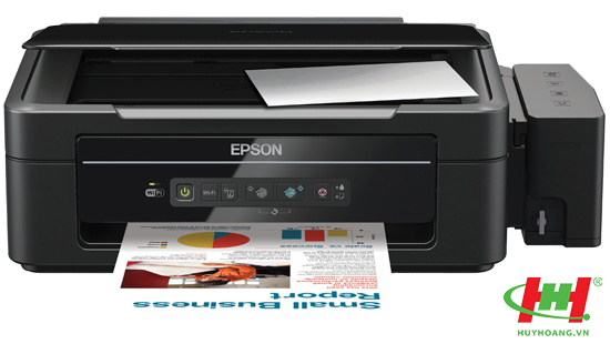 Máy in phun màu liên tục đa năng Epson L355 (In wifi,  Scan,  Copy)