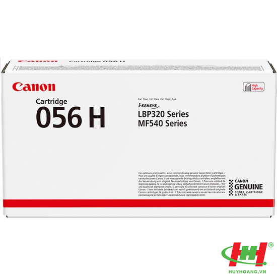 Mực Canon Cartridge 056H Black High Capacity Toner Cartridge (Original) 21K