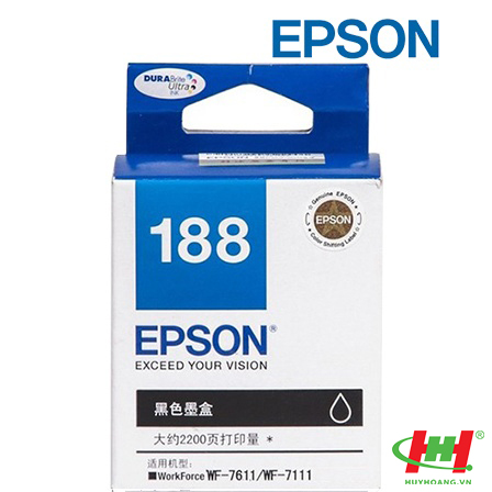 Mực in Epson C13T188190 Black