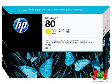 Mực in HP C4848A (HP 80) Yellow