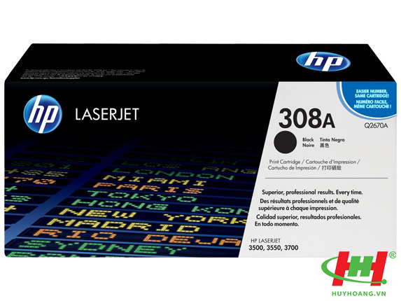 Mực in HP Q2670A (HP 308A) Black