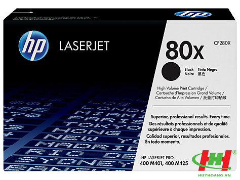 Mực in laser HP CF280X  (HP 80X)