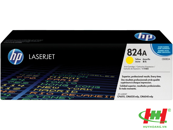 Mực in laser màu HP CB382A (HP 824A) Yellow