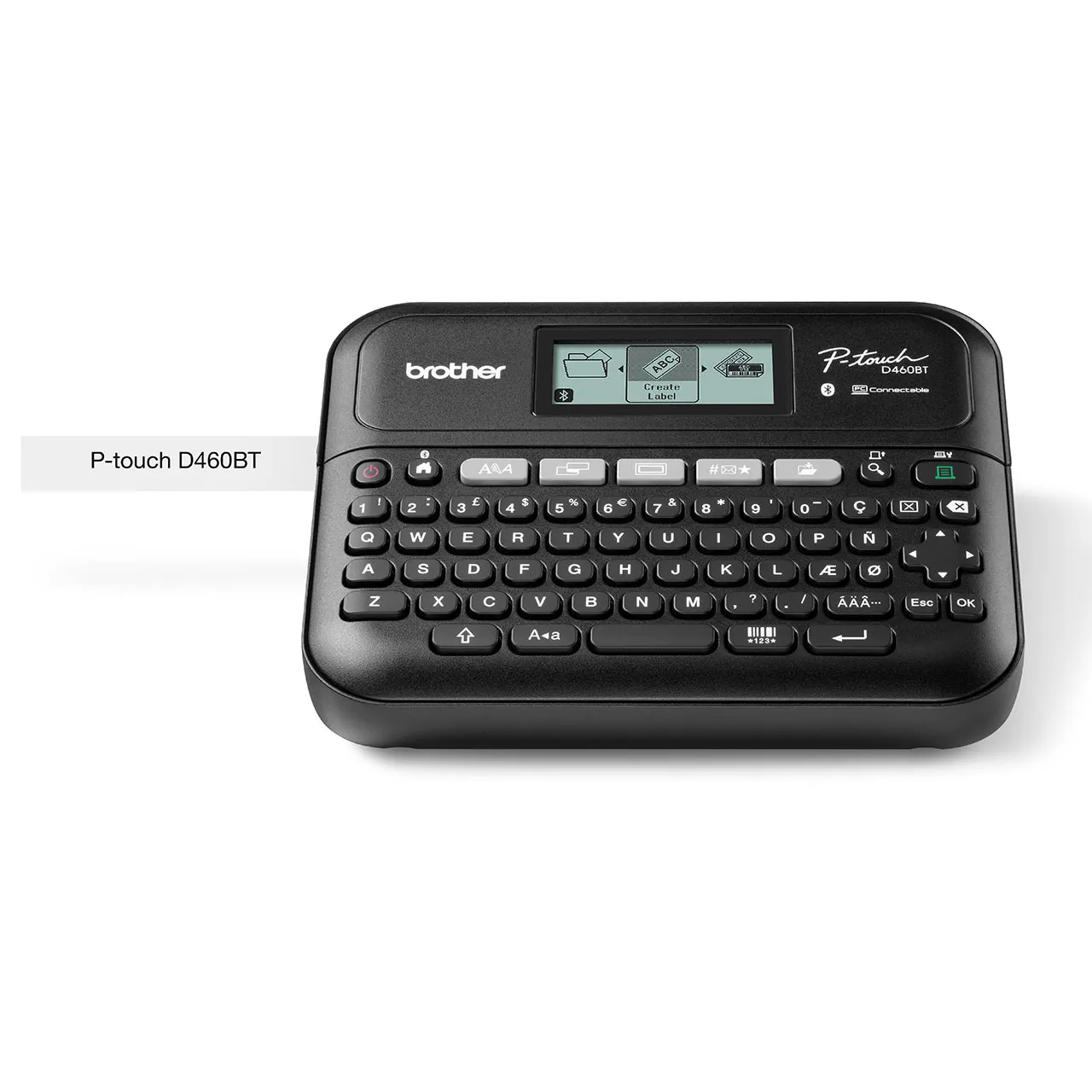Máy in nhãn di động Brother PT-D460BT (USB,  Bluetooth)